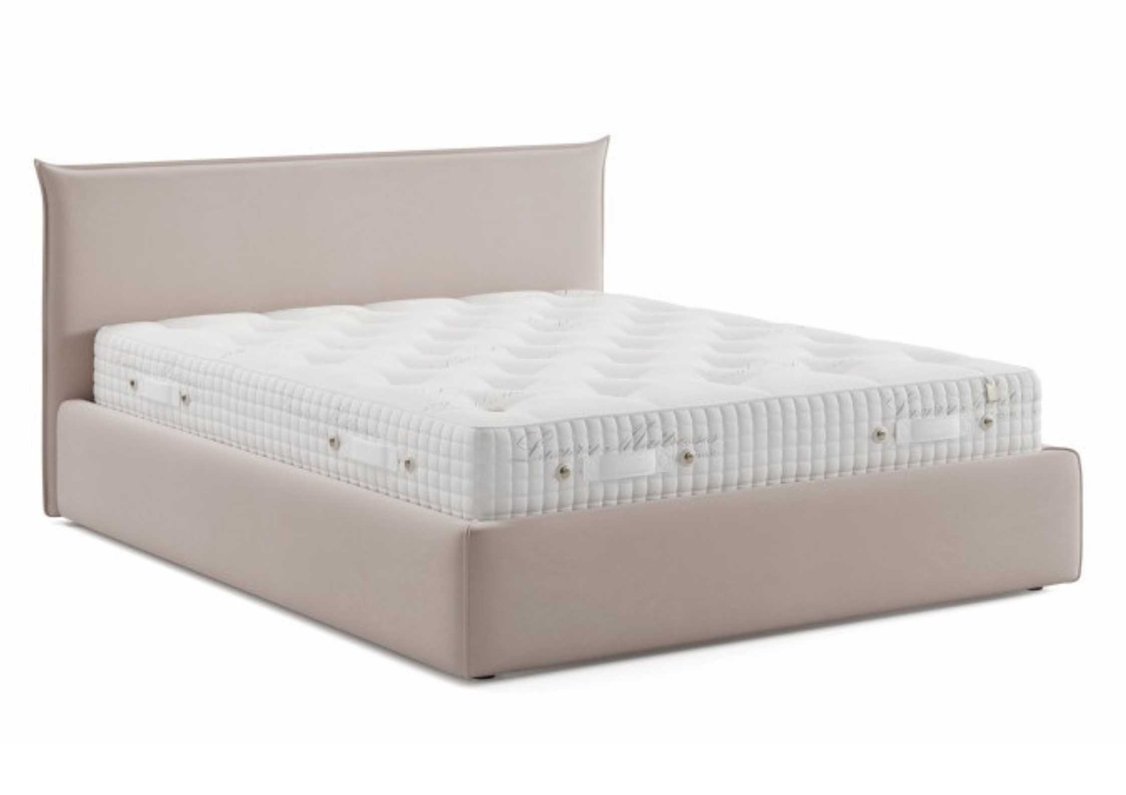 Beżowe łóżko 160x200cm